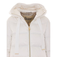 Herno Women Satin A-Shape Down Jacket