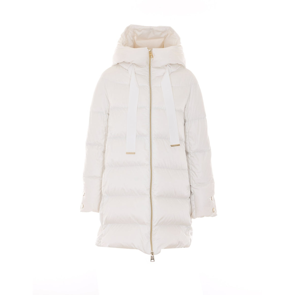 Herno Women Satin A-Shape Down Jacket