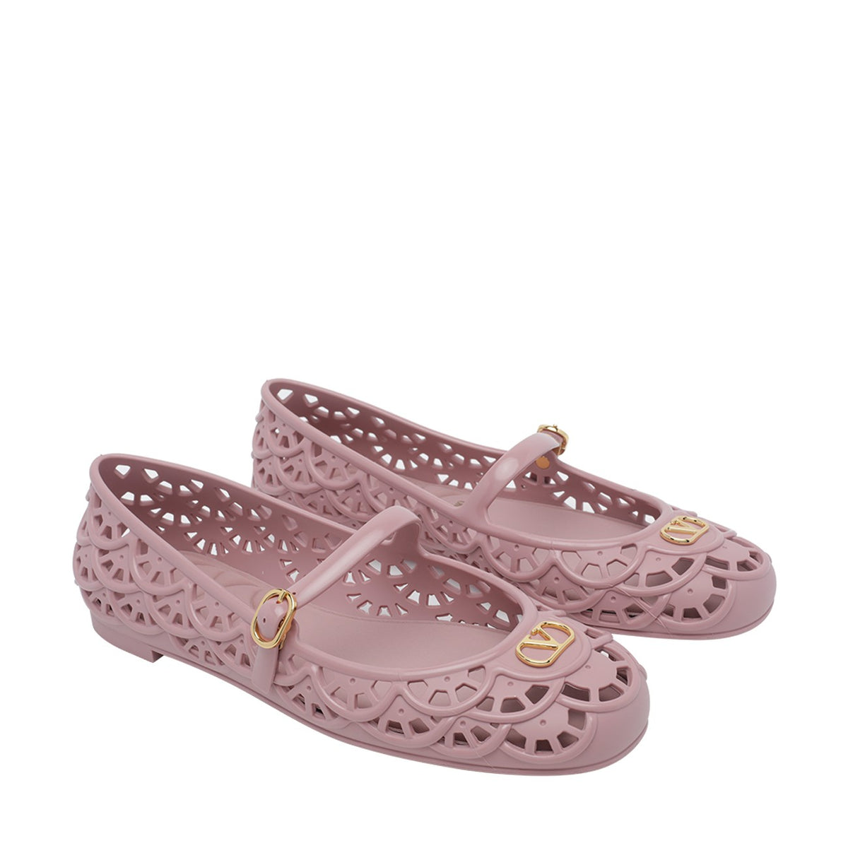 Valentino Garavani Valentino Garavani Women Scallops Motif Ondette Flats