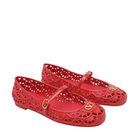 Valentino Garavani Valentino Garavani Women Scallops Motif Ondette Flats