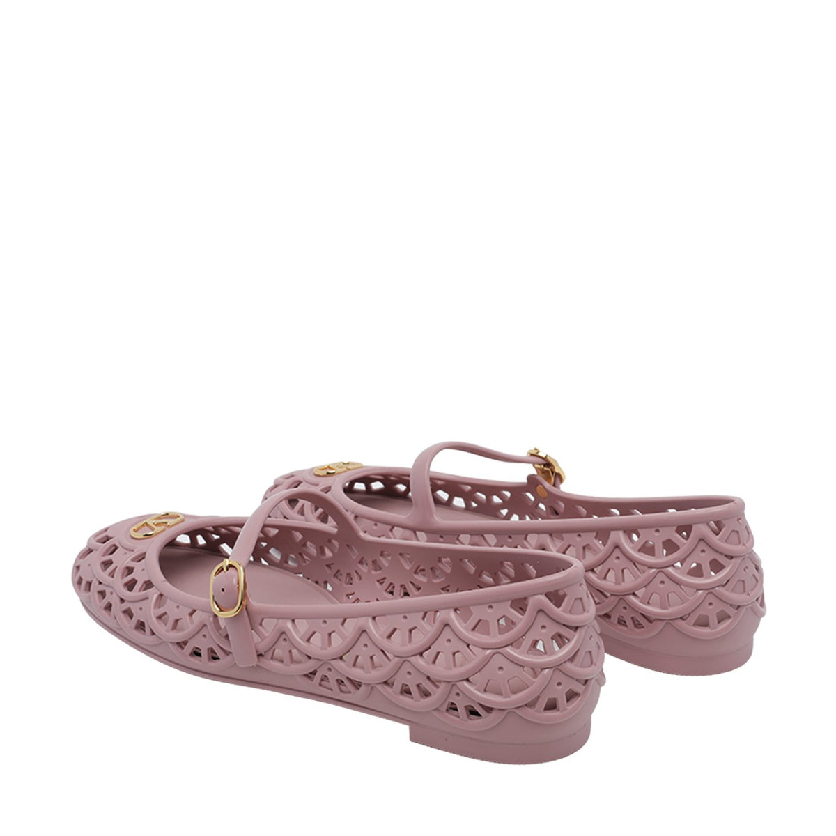 Valentino Garavani Valentino Garavani Women Scallops Motif Ondette Flats