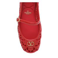 Valentino Garavani Valentino Garavani Women Scallops Motif Ondette Flats