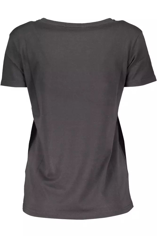 Scervino Street Black Cotton Women Women's Top