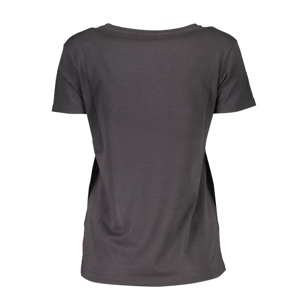 Scervino Street Black Cotton Women Women's Top