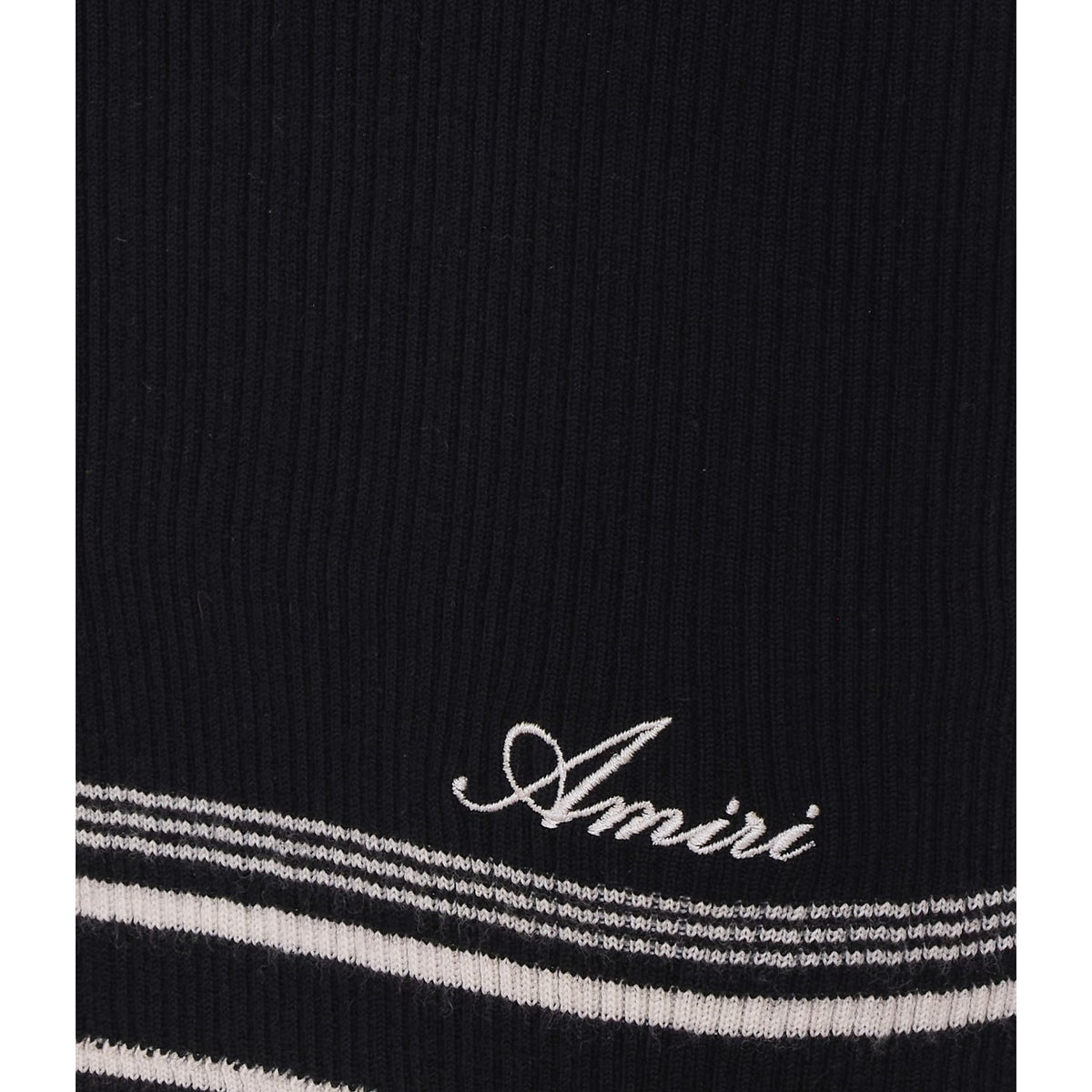 Amiri Women Script Logo Mini Knitted Skirt