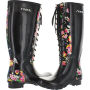 Opinca Womens Waterproof Rubber Rain Boots
