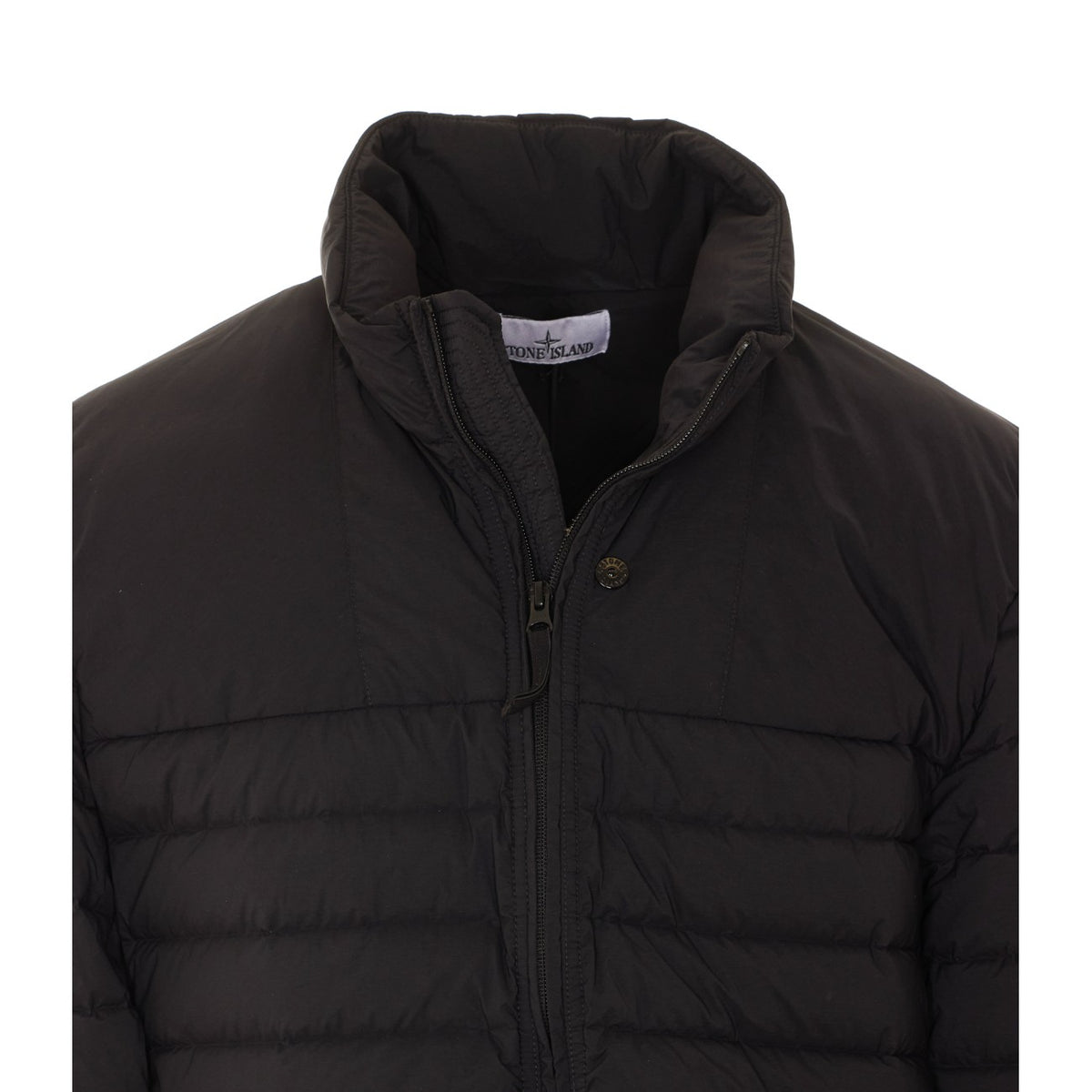 Stone Island Stone Island Men Seamless Tunnel Nylon Logo Down Jacket