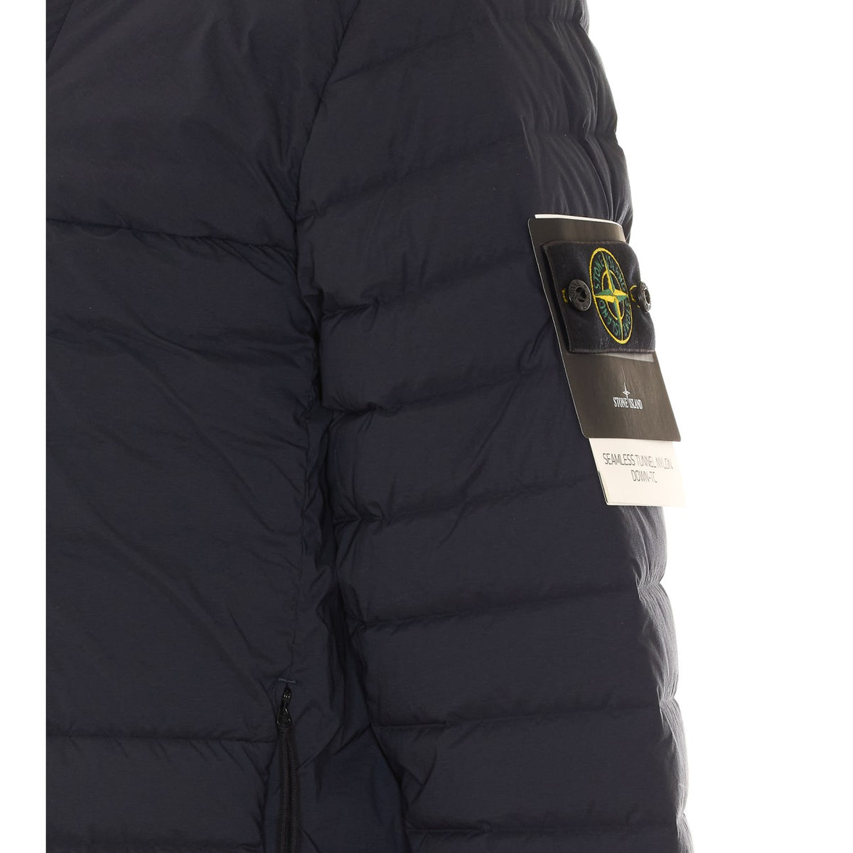 Stone Island Stone Island Men Seamless Tunnel Nylon Logo Down Jacket