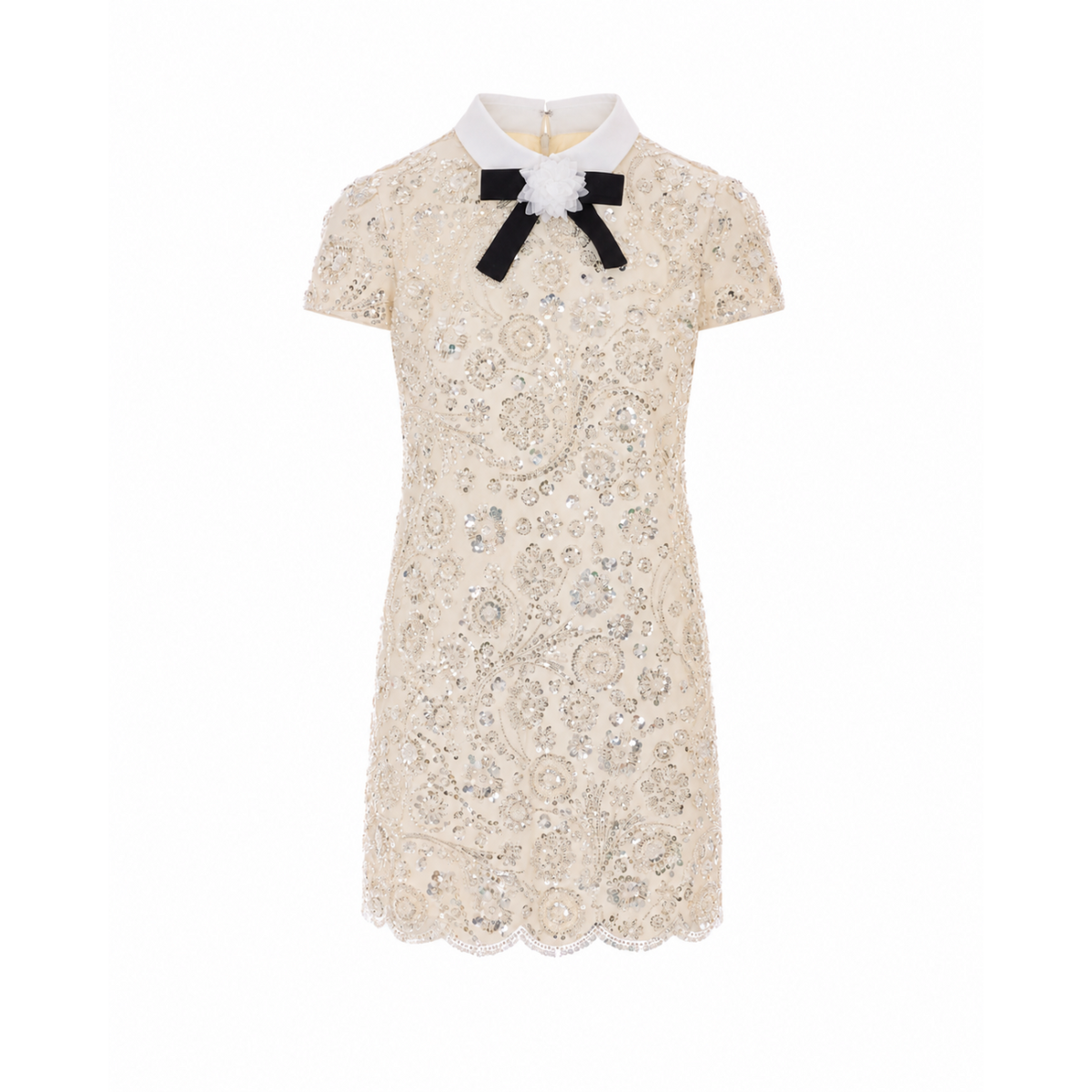 Self Portrait Women Sequin Embellished Mini Dress