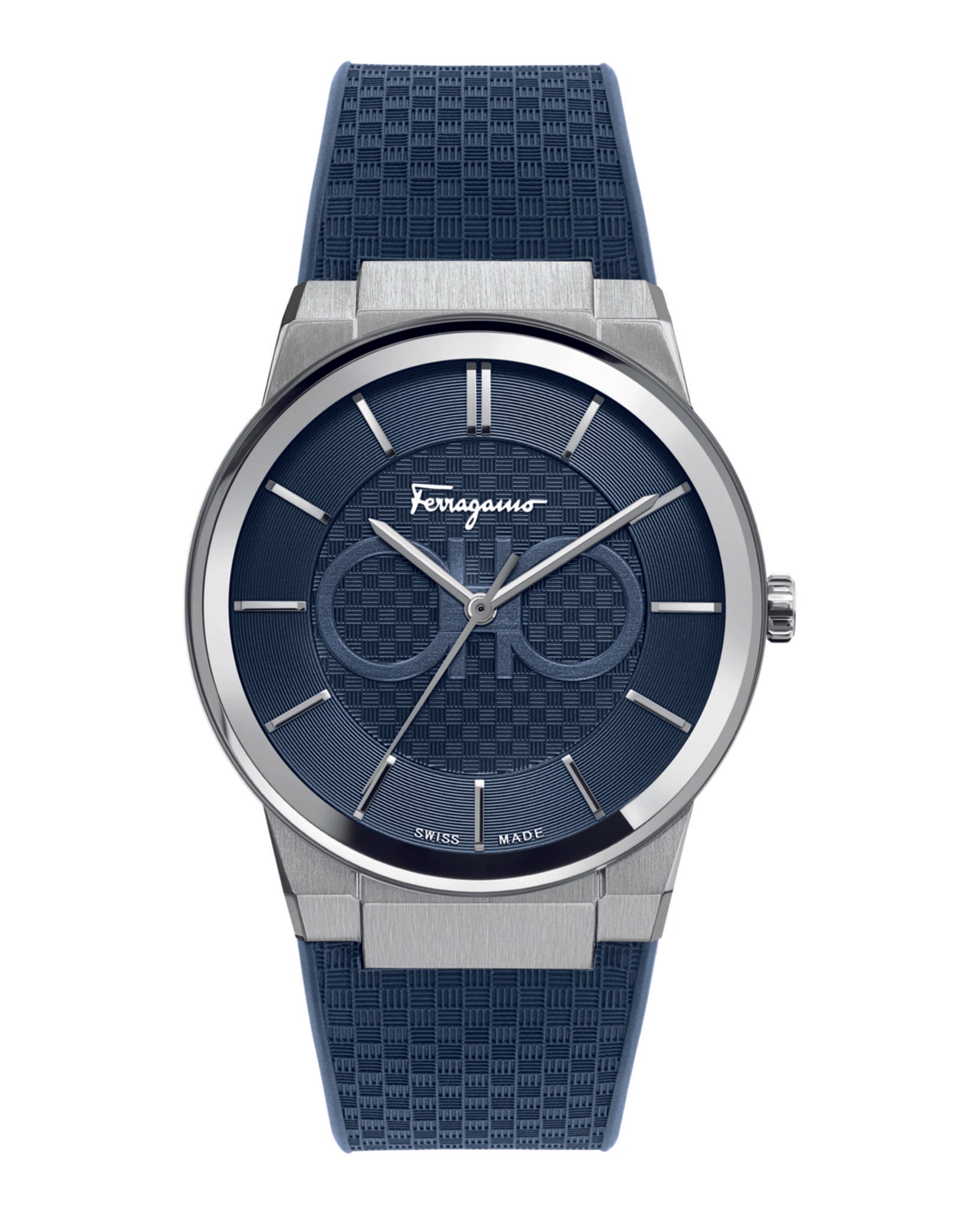 Ferragamo Mens Ferragamo Sapphire  41mm Bracelet Fashion Watch