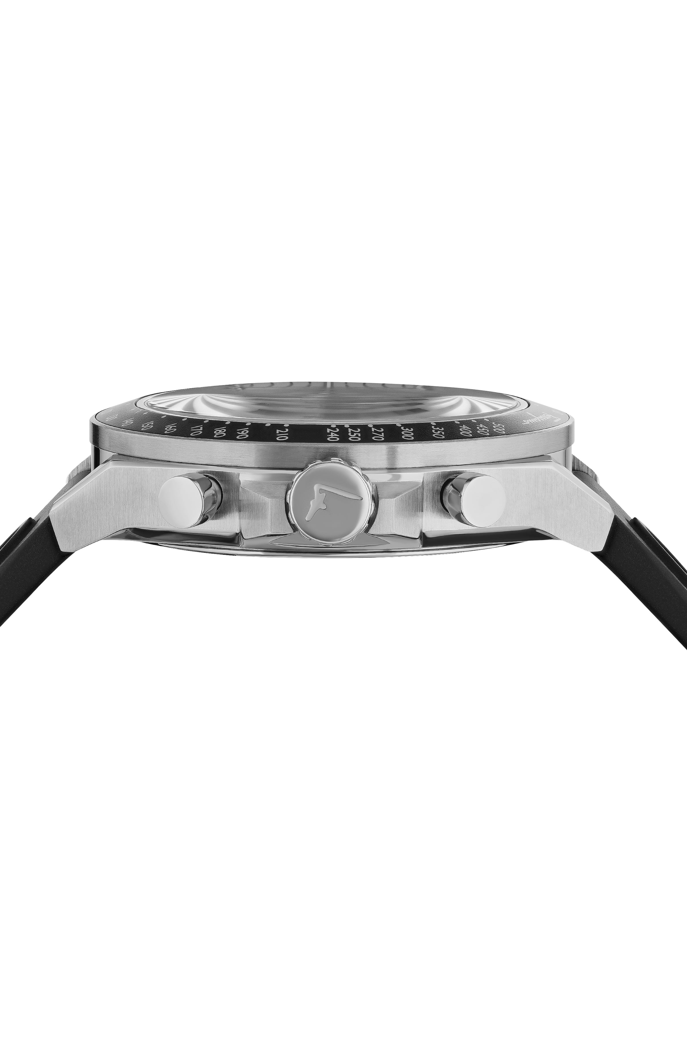 Ferragamo Mens Stainless Steel 43mm Strap Fashion Watch