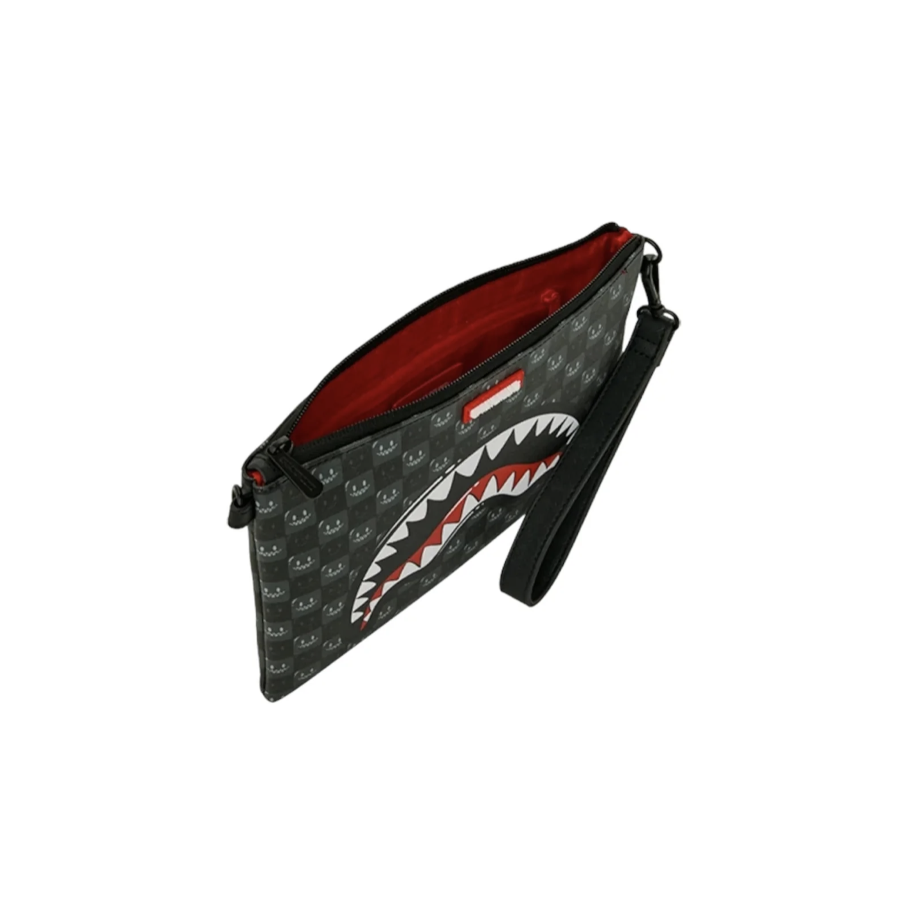 Sprayground Sprayground Men Sharks In Paris Wtf Bubbly Check Clutch