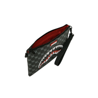 Sprayground Sprayground Men Sharks In Paris Wtf Bubbly Check Clutch