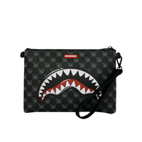 Sprayground Sprayground Men Sharks In Paris Wtf Bubbly Check Clutch