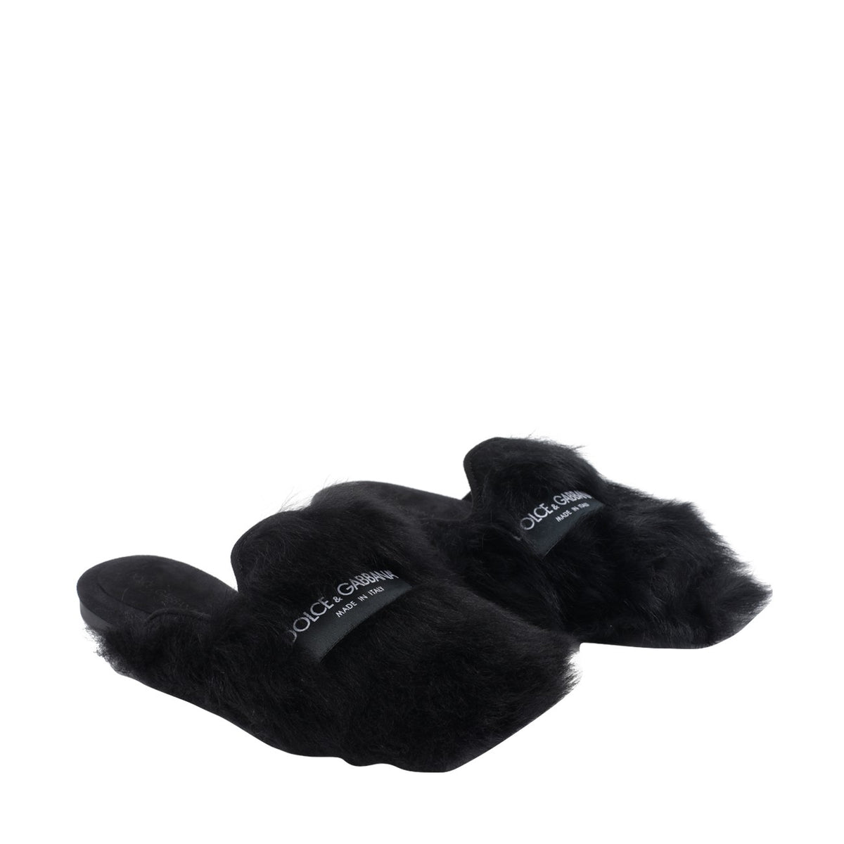 Dolce&Gabbana Dolce&Gabbana Women Shearling Slippers