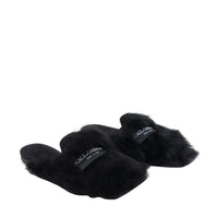 Dolce&Gabbana Dolce&Gabbana Women Shearling Slippers