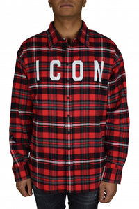Dsquared2 Dsquared2 Men Flannel Shirt