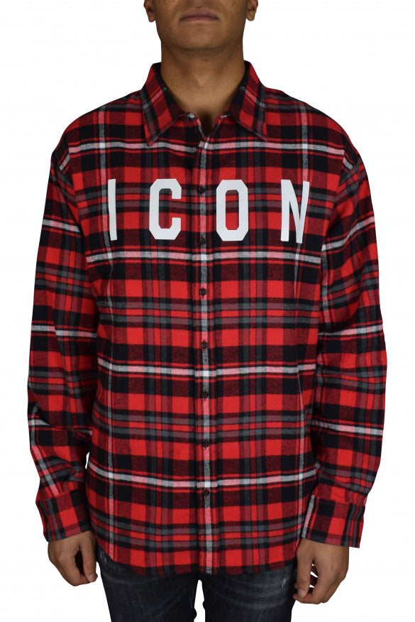 Dsquared2 Dsquared2 Men Flannel Shirt