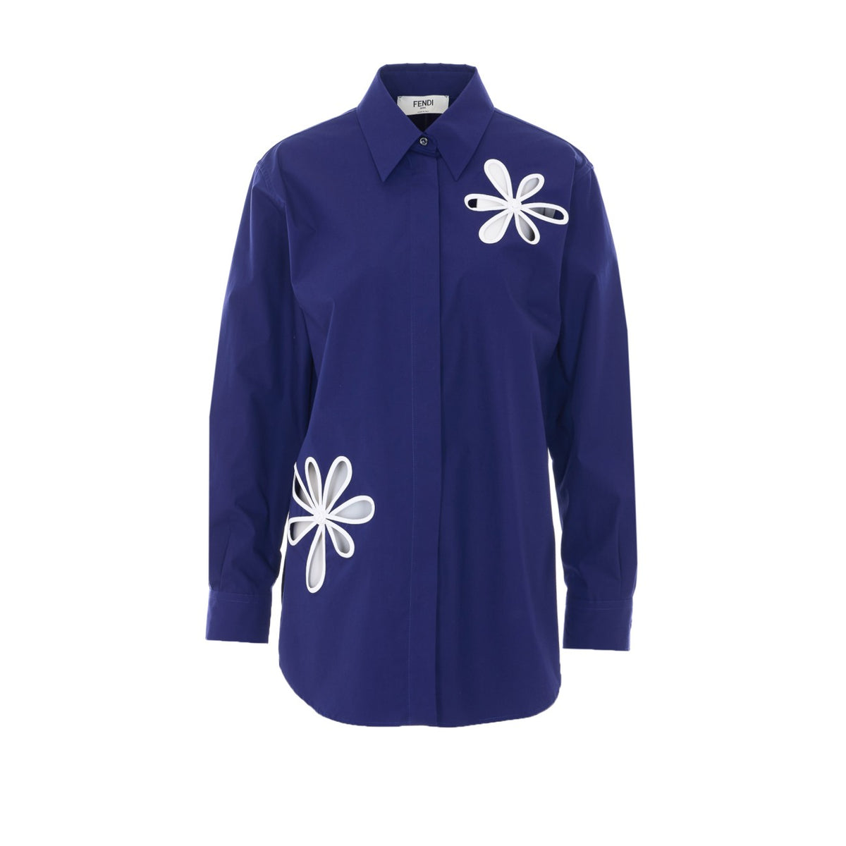 Fendi Fendi Women Shirt With Fendi Ajour Motif