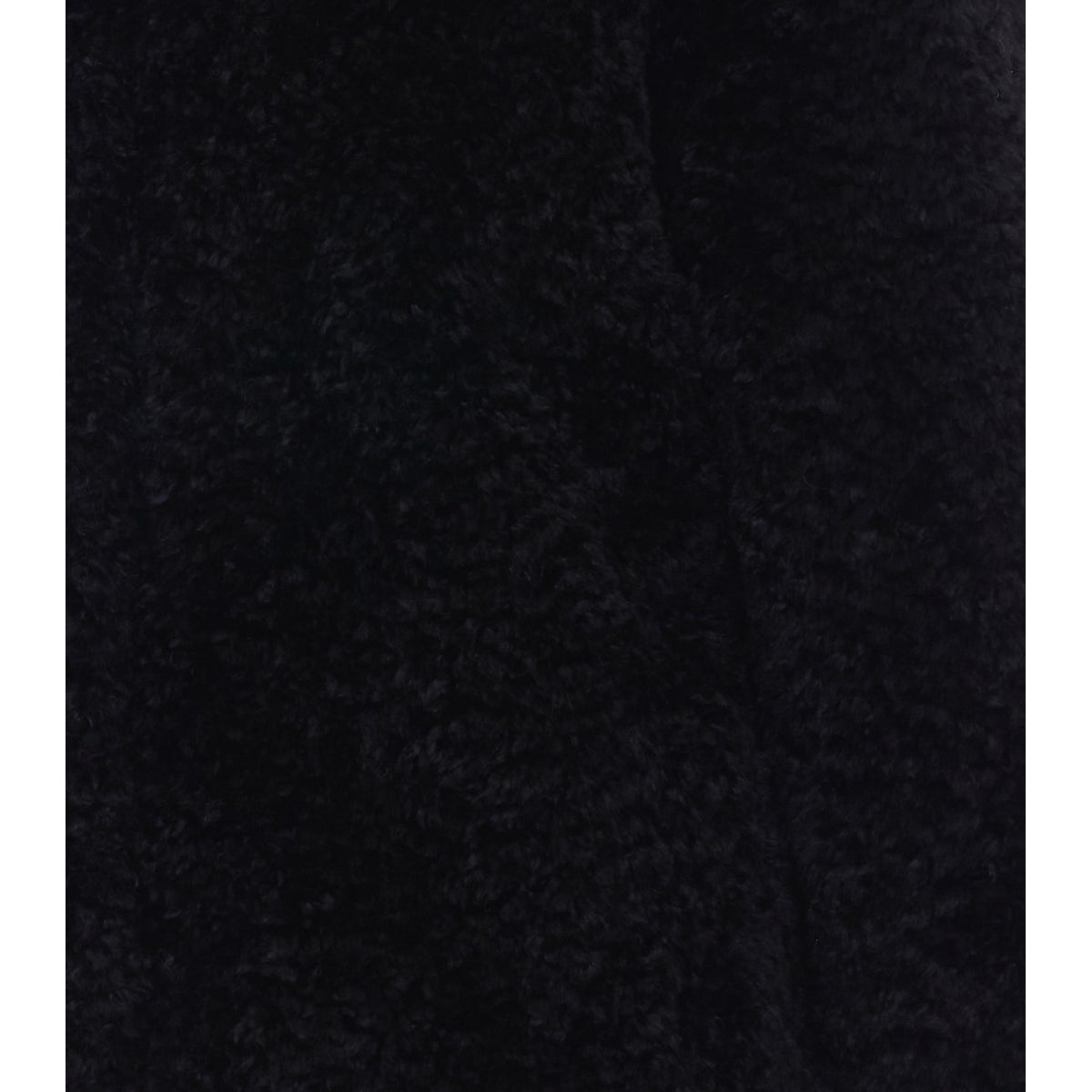 Herno Women Short Jacket Touch Fur Curly Effect