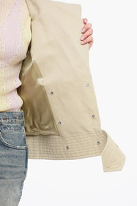 Burberry Short Trench with Side Closure