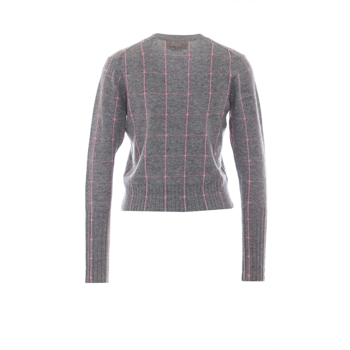 Guest In Residence Women Shrunken Checker Sweater