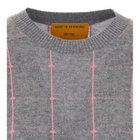 Guest In Residence Women Shrunken Checker Sweater