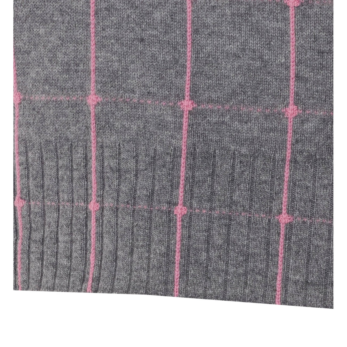 Guest In Residence Women Shrunken Checker Sweater