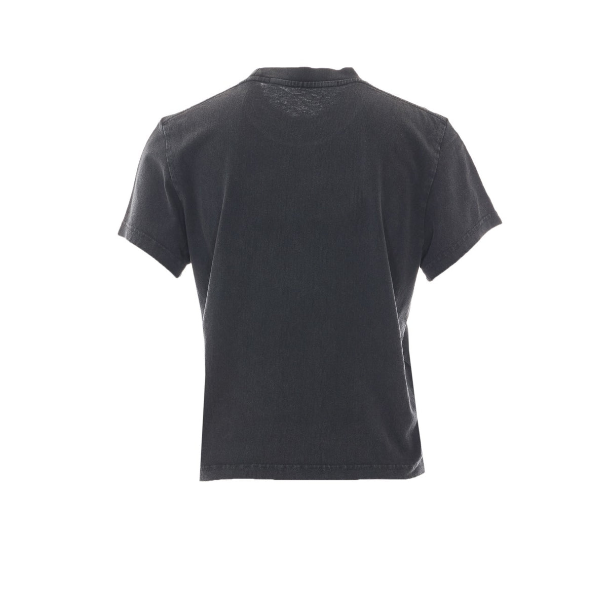 Alexander Wang Alexander Wang Women Shrunken Mirrored Logo T-Shirt