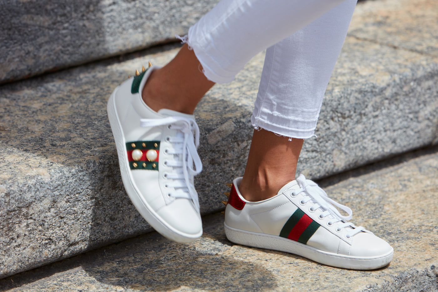 how to style gucci sneakers mens