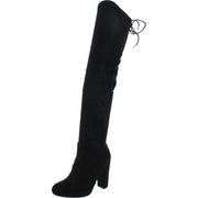 Womens Pull On Tall Over-The-Knee Boots