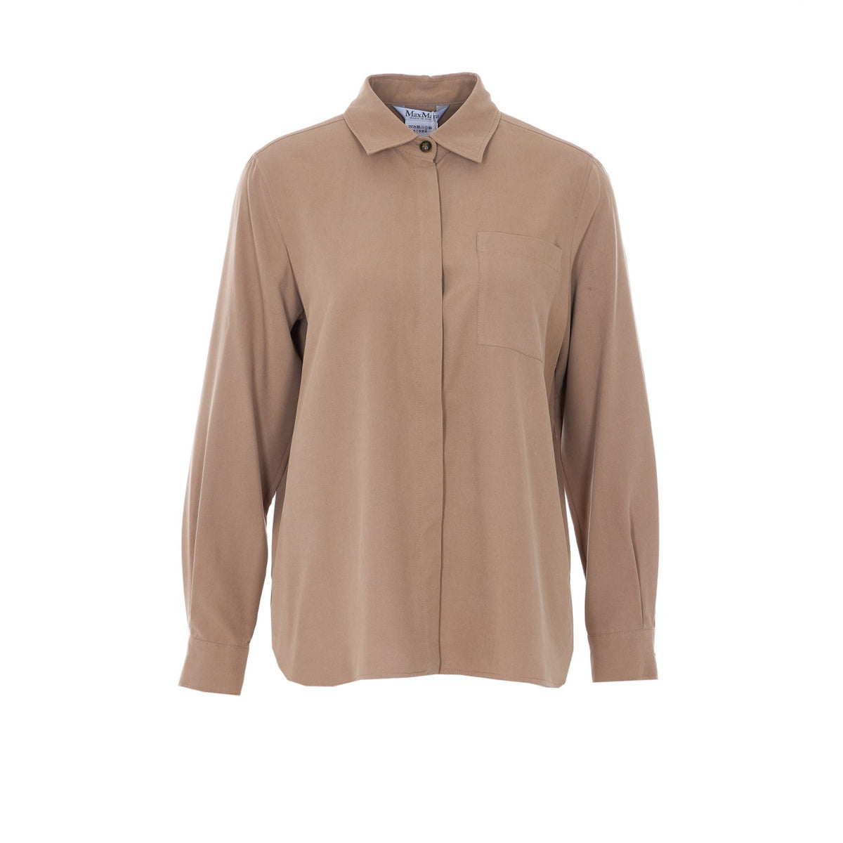 Max Mara Max Mara Women Siamese Silk Canvas Shirt