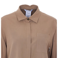 Max Mara Max Mara Women Siamese Silk Canvas Shirt