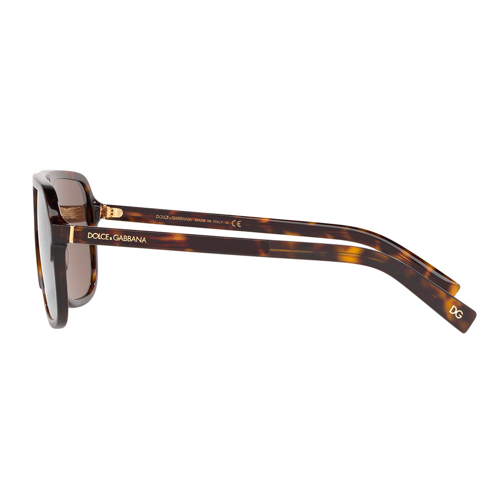 DG 4354 502/73 58mm Unisex Square Sunglasses