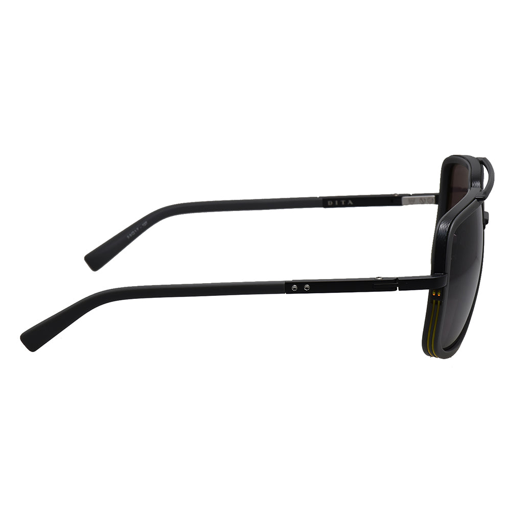 MACH-ONE DT DRX-2030-V-GRY-BLK-59 Unisex Aviator Sunglasses