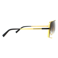 MIDNIGHT SPECIAL DT DRX-2010-M-BLK-GLD-60-Z Unisex Aviator Sunglasses