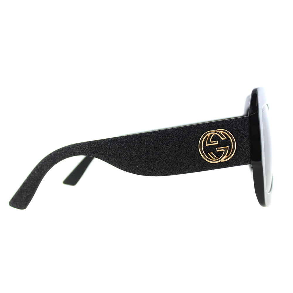 GG 0102S 001 Womens Square Sunglasses