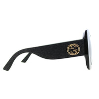 GG 0102S 001 Womens Square Sunglasses