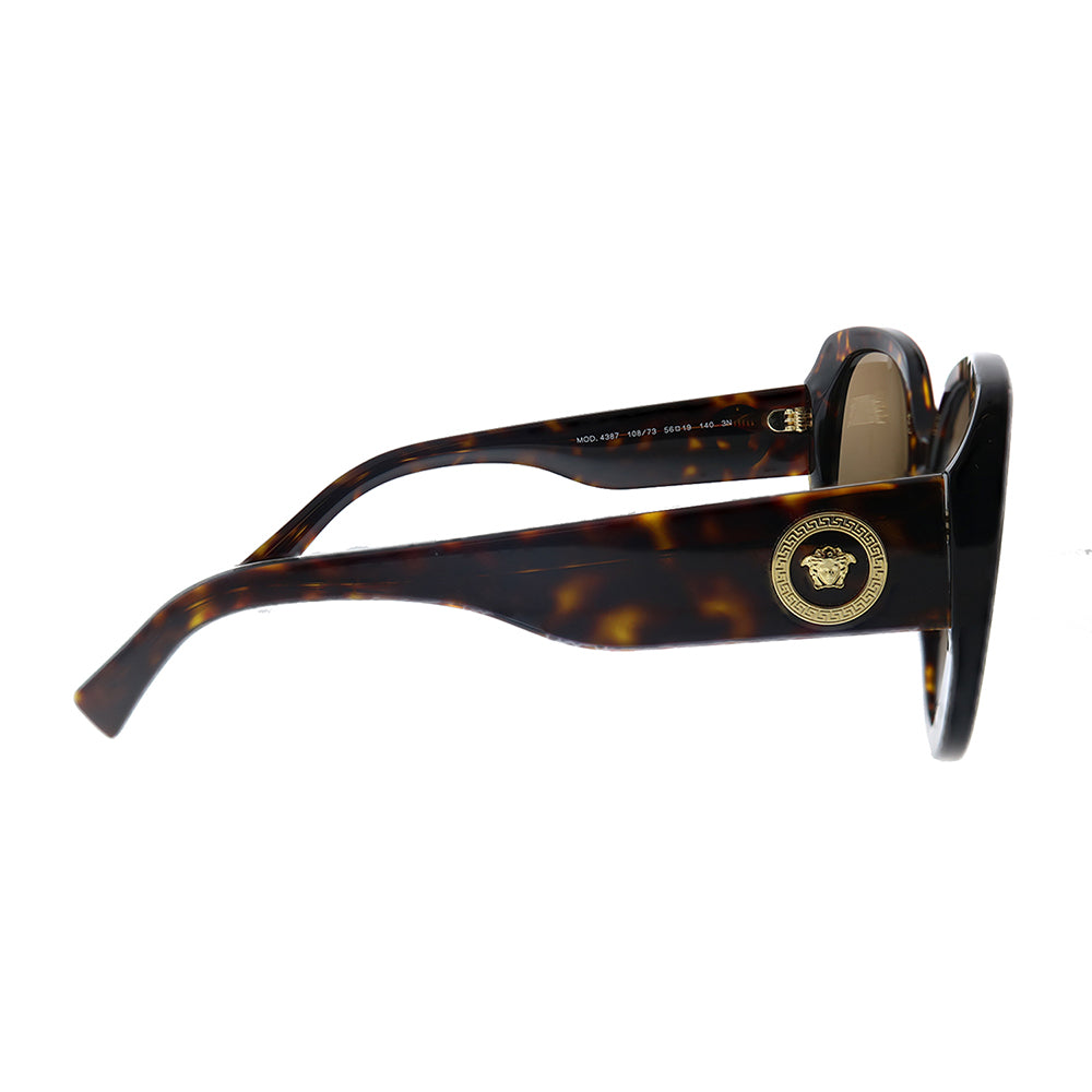 VE 4387 108/73 Womens Rectangle Sunglasses