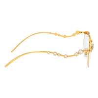 SK 1015 4004 55mm Womens Irregular Eyeglasses