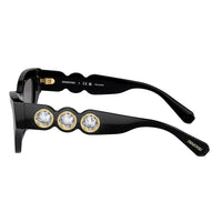SK 6021 100181 53mm Womens Irregular Sunglasses
