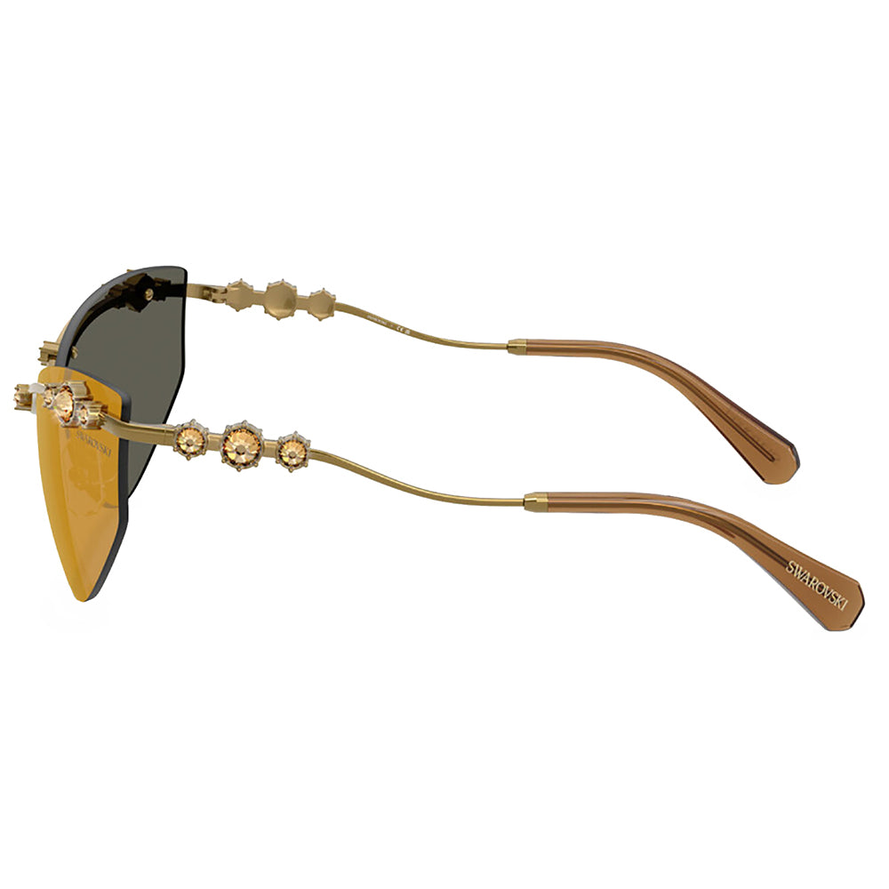 SK 7039 40427P 61mm Womens Irregular Sunglasses