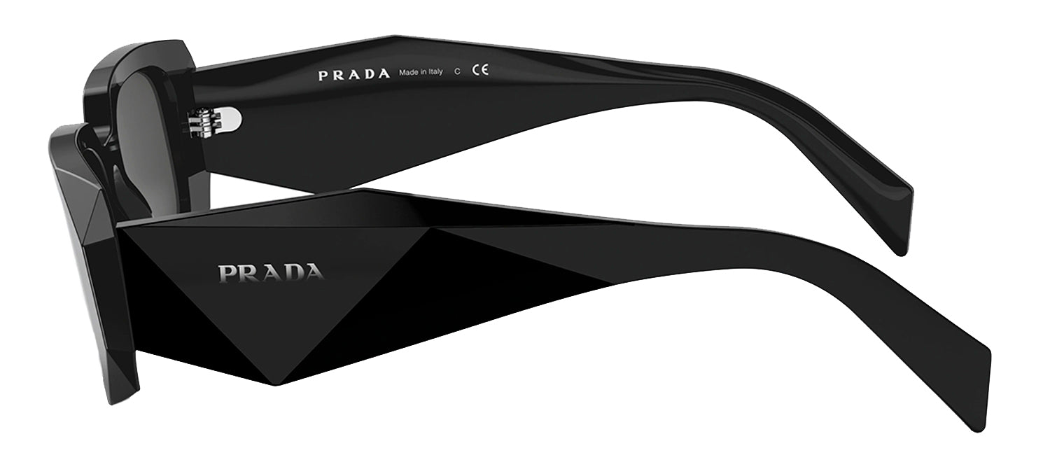 PR 17WS 1AB5S0 49mm Womens Rectangle Sunglasses