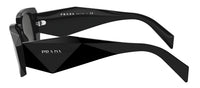 PR 17WS 1AB5S0 49mm Womens Rectangle Sunglasses