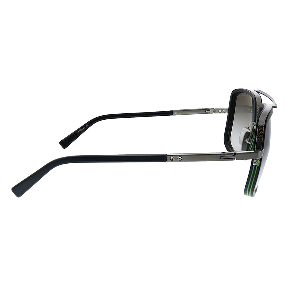 Dita Mach-One DT DRX-2030-E-BLK-SLV-59 Unisex Aviator Sunglasses