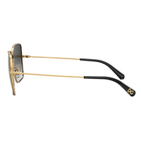 DG 2242 13348G 57mm Womens Square Sunglasses