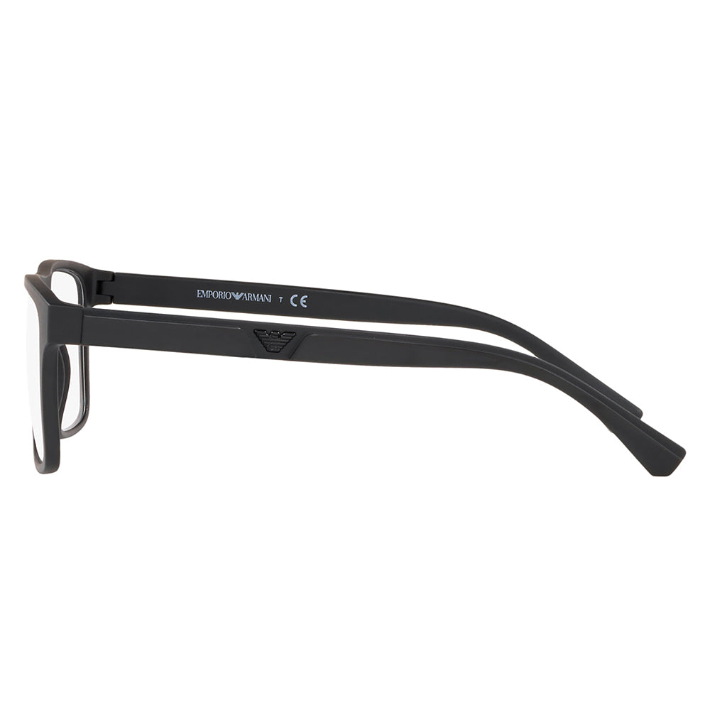 EA 4115F 58011W 54mm Unisex Rectangle Sunglasses