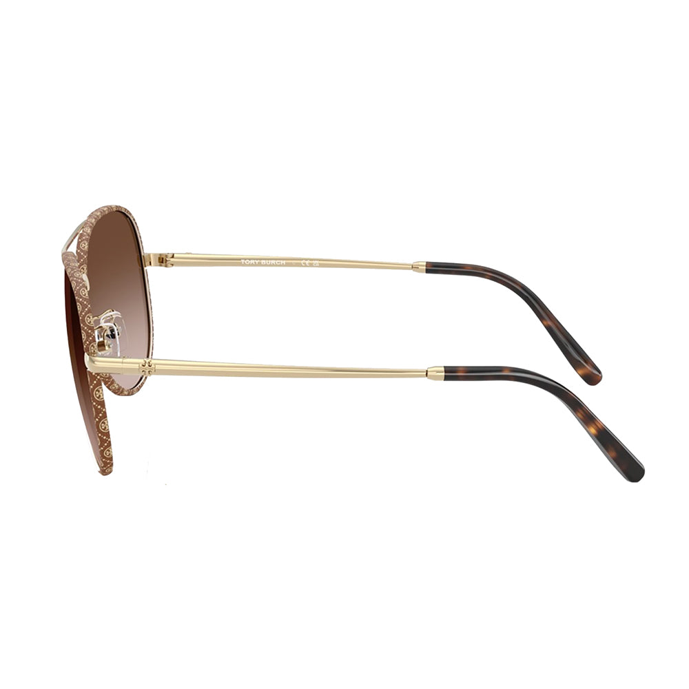TY 6114 336013 58mm Womens Pilot Sunglasses