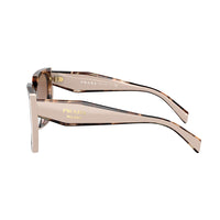 PR 15WS 01R0A6 54mm Womens Rectangle Sunglasses