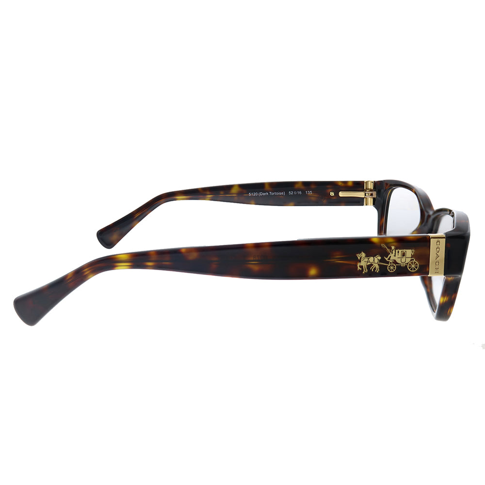 Coach HC 6078 5120 52mm Womens Rectangle Eyeglasses